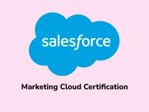 Salesforce marketing cloud certification