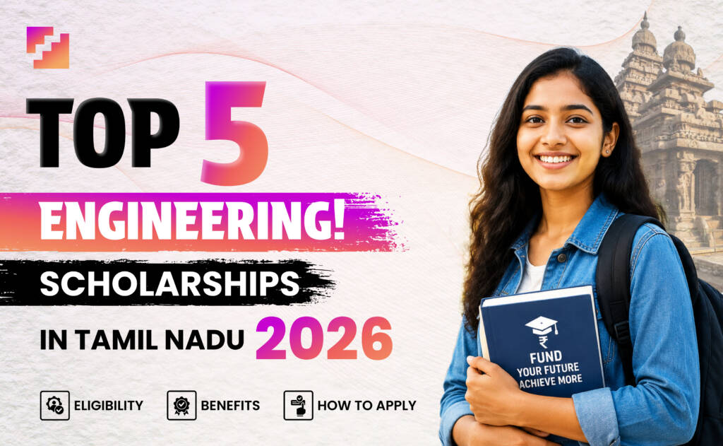 engineering scholarships Tamil Nadu 2026 eligibility benefits how to apply
