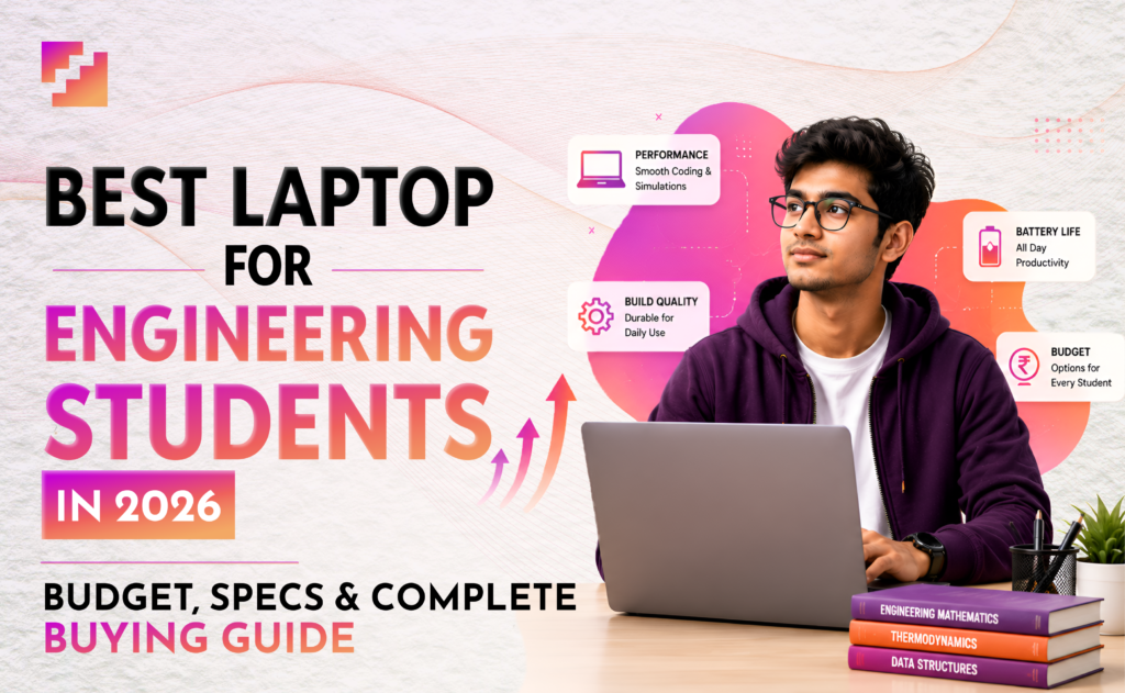 best laptop for engineering students 2026 budget category guide India
