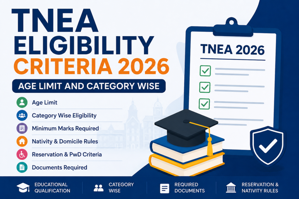 TNEA Eligibility criteria 2026 sample