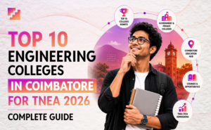 top 10 engineering colleges in Coimbatore TNEA 2026 placements guide