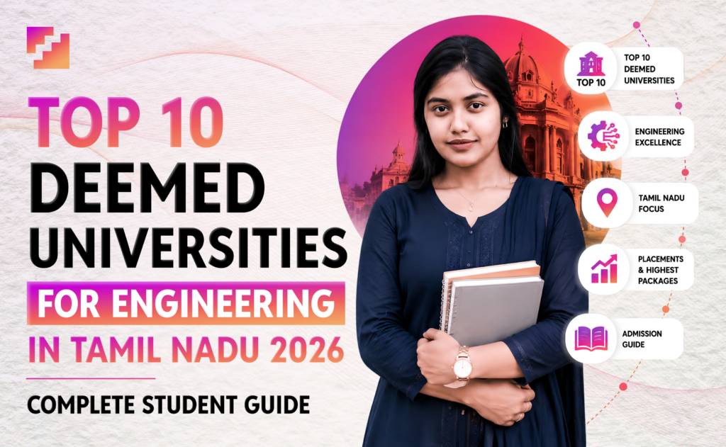 top 10 deemed universities for engineering in Tamil Nadu 2026 complete student guide