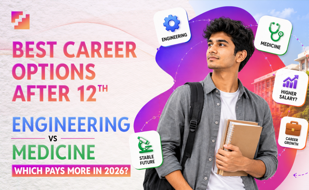 best career options after 12th engineering vs medicine which pays more 2026