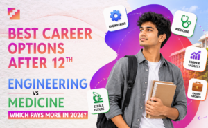 best career options after 12th engineering vs medicine which pays more 2026