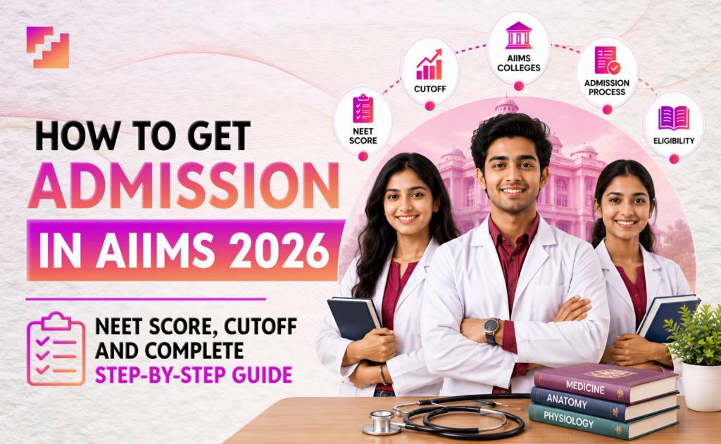 How to get admission in AIIMS 2026 with NEET score, cutoff, and a complete step by step guide.