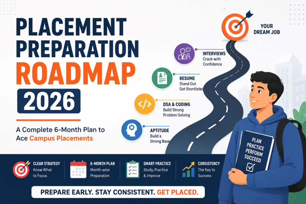 Placement Preparation Roadmap 2026 for campus placements