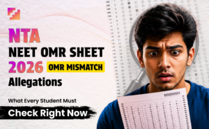 Understand the NEET 2026 OMR mismatch allegations, what candidates are claiming about discrepancies between their responses and recorded OMR sheets, and the steps students should take to verify their records.