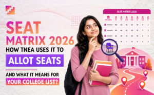 TNEA Seat Matrix 2026 showing category wise seat distribution and how TNEA uses it to allot seats during counselling.